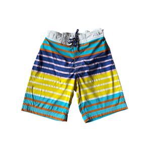 Crewcuts J.Crew Boys Swim Trunks Multicolor Stripe Size 10